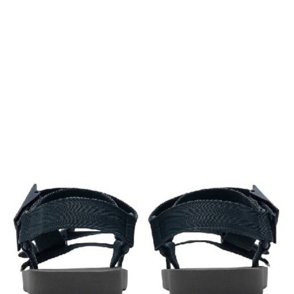 Burberry Navy and Black Strap Sandals - Picture 4 of 8
